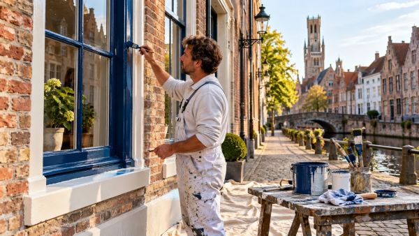 Les atouts des entreprises belges spécialisées en peinture haut de gamme