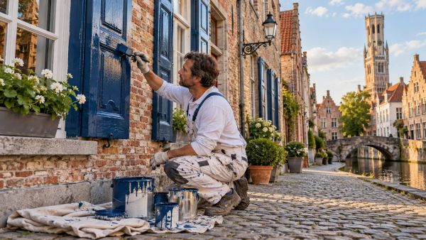 Les atouts des entreprises belges spécialisées en peinture haut de gamme