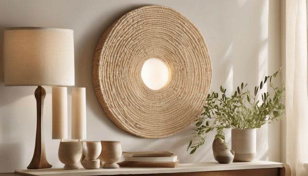 Transformez votre intérieur avec une applique murale en raphia