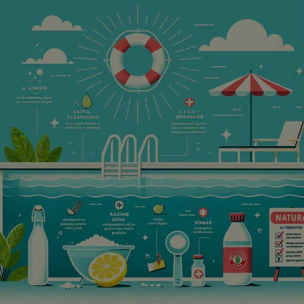 Quelles astuces pour maintenir une eau de piscine saine avec un minimum de produits chimiques ?