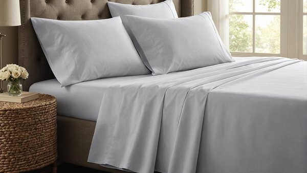 Drap housse deux personnes en coton égyptien: luxe et confort